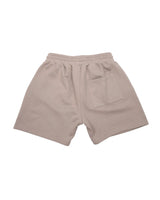 Kurze schlammfarbige Hose