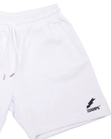 Kurze weisse Hose