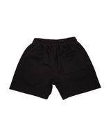 Kurze schwarze Hose