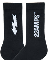 Black 22AMPS™ socks