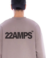 Mud colored 22AMPS sweatshirt