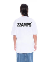 Weisses 22AMPS T-Shirt