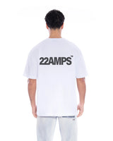Weisses 22AMPS T-Shirt