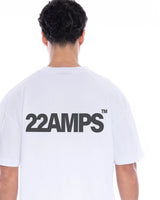 Weisses 22AMPS T-Shirt