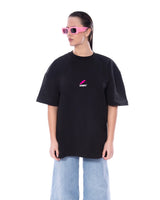 The Pink Flash T-Shirt in schwarz