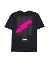 The Pink Flash T-Shirt in schwarz