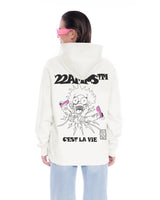 NEU! Weisser Emma Hoodie