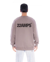 Mud colored 22AMPS sweatshirt