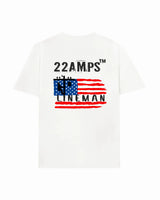 NEU! Weisses Lineman T-Shirt
